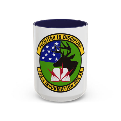 229th Information Operations Squadron (U.S. Air Force) Accent Coffee Mug