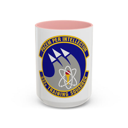 332 Training Squadron AETC (U.S. Air Force) Accent Coffee Mug