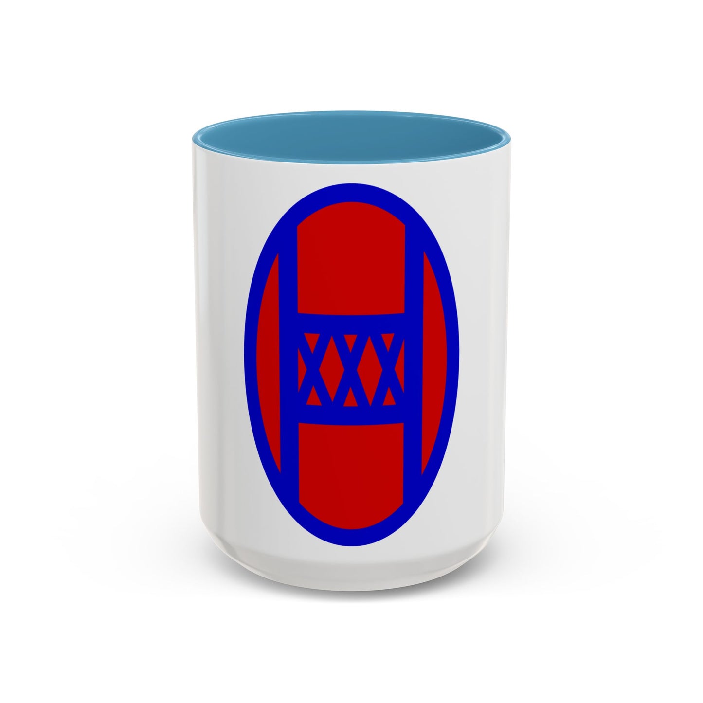 30th Infantry Division SSI (U.S. Army) Accent Coffee Mug