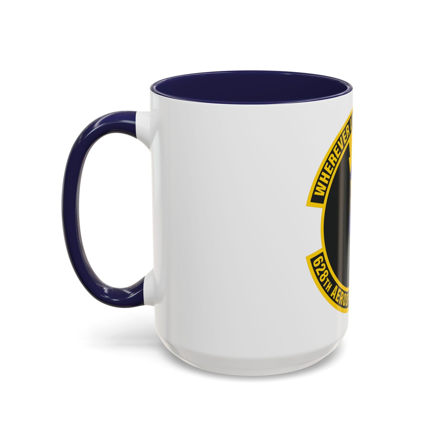 628th Aerospace Medicine Squadron (U.S. Air Force) Accent Coffee Mug