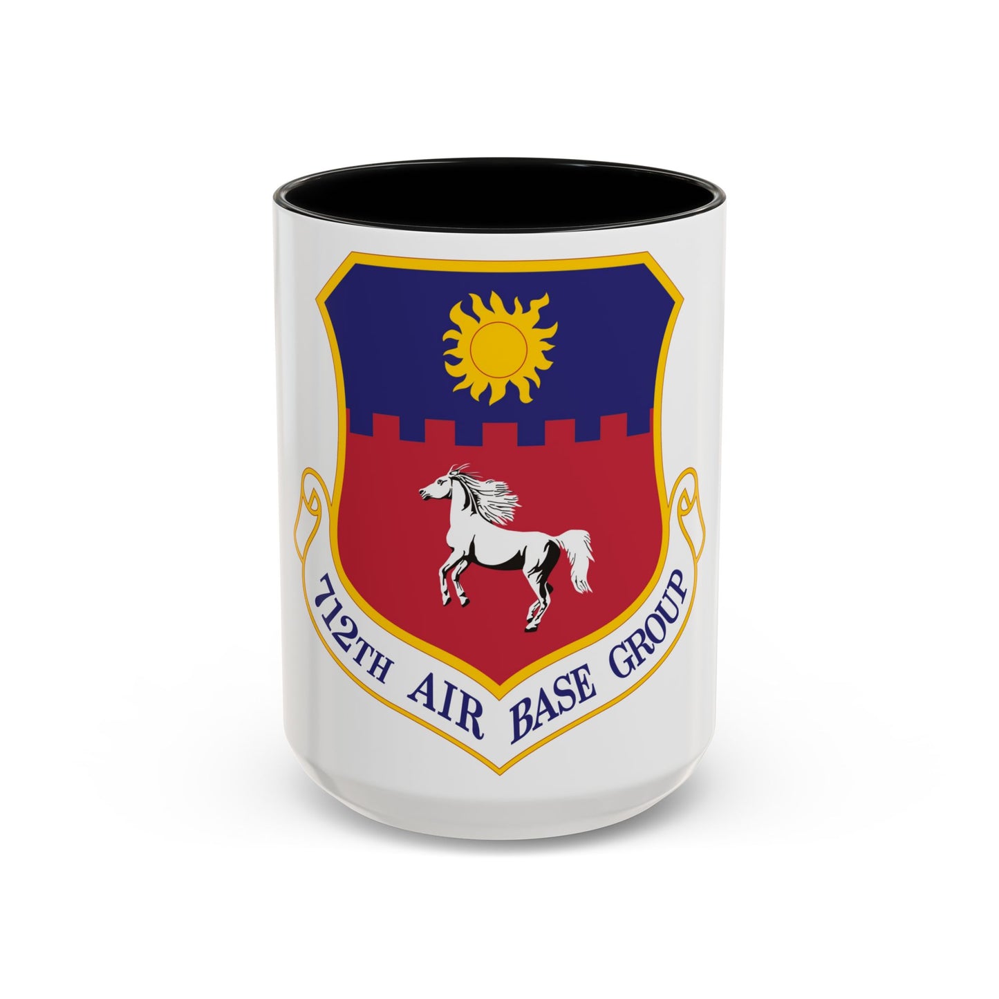 712th Air Base Group (U.S. Air Force) Accent Coffee Mug