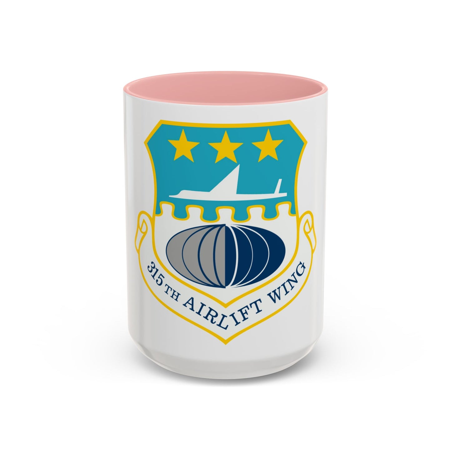 315th Airlift Wing (U.S. Air Force) Accent Coffee Mug