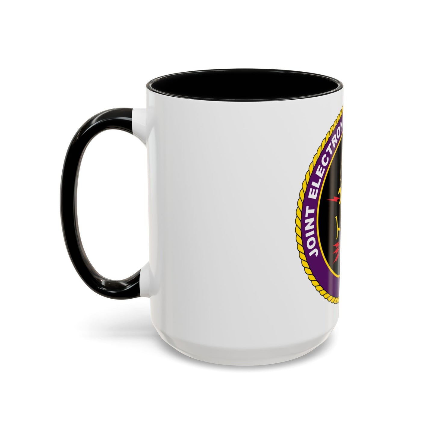 Joint Electronic Warfare Center JEWC (U.S. Air Force) Accent Coffee Mug