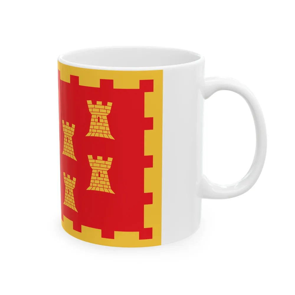 Flag of Greater Manchester UK - White Coffee Mug-Go Mug Yourself