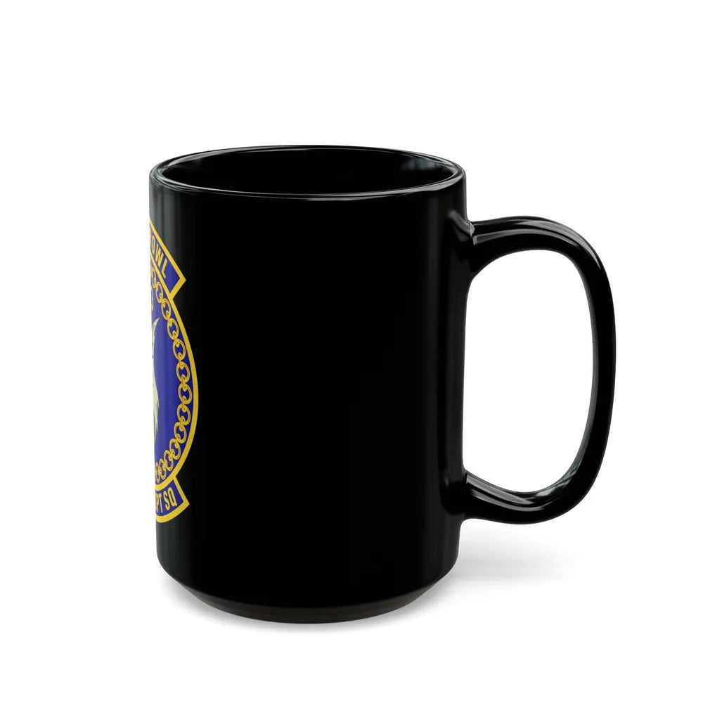 497 Operations Support Squadron ACC (U.S. Air Force) Black Coffee Mug-Go Mug Yourself