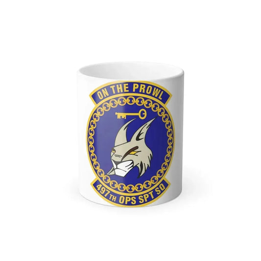 497 Operations Support Squadron ACC (U.S. Air Force) Color Changing Coffee Mug 11oz - Go Mug Yourself