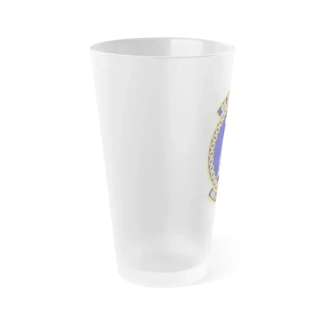 497 Operations Support Squadron ACC (U.S. Air Force) Frosted Pint Glass 16oz - Go Mug Yourself