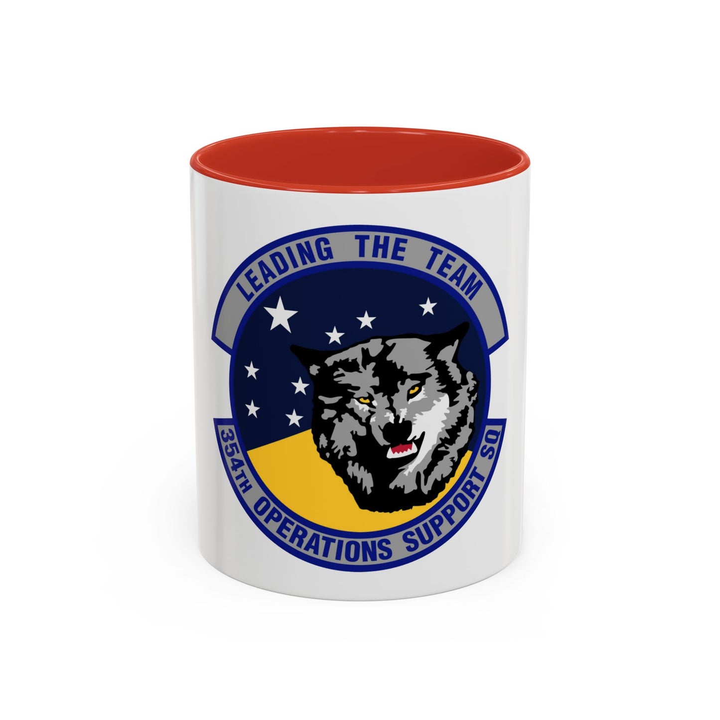 354th Operations Support Squadron (U.S. Air Force) Accent Coffee Mug