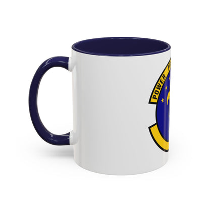 580 Software Engineering Squadron AFMC (U.S. Air Force) Accent Coffee Mug