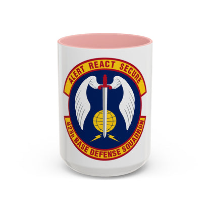 823 Base Defense Squadron ACC (U.S. Air Force) Accent Coffee Mug