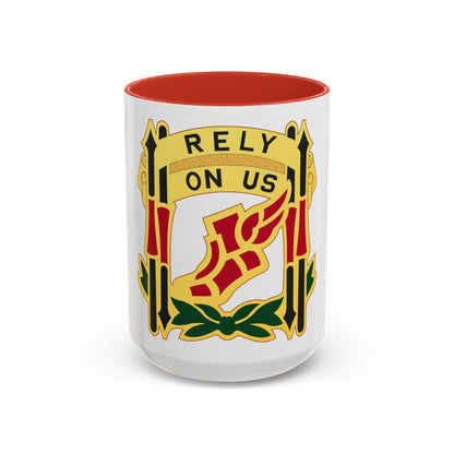 62 Maintenance Battalion (U.S. Army) Accent Coffee Mug