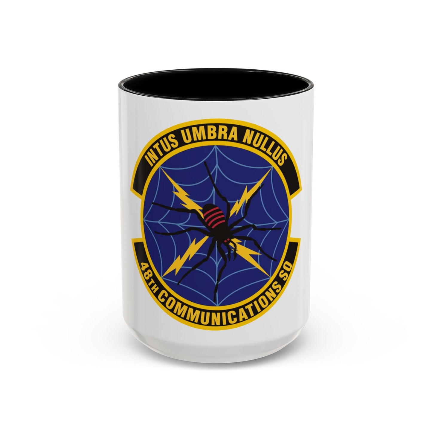 48 Communications Squadron USAFE (U.S. Air Force) Accent Coffee Mug