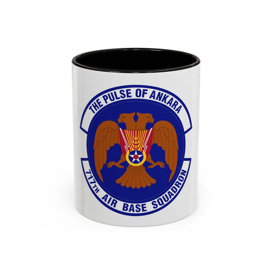 717th Air Base Squadron (U.S. Air Force) Accent Coffee Mug