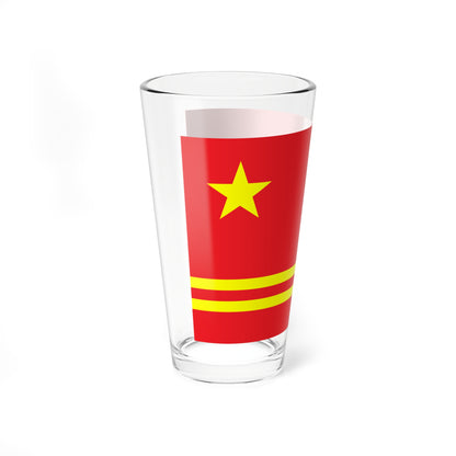 Proposal 2 for the PRC flag (China) Pint Glass 16oz