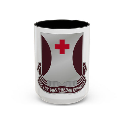 70 Medical Battalion (U.S. Army) Accent Coffee Mug