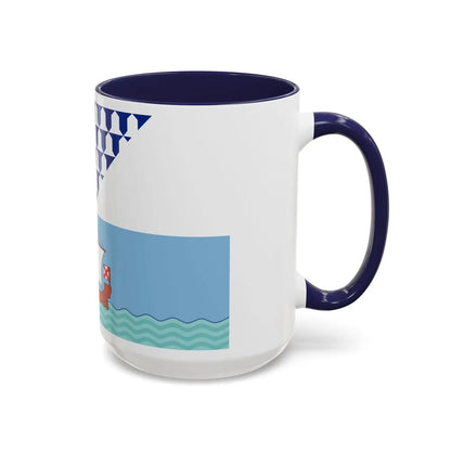 Flag of Belfast Ireland - Accent Coffee Mug-Go Mug Yourself