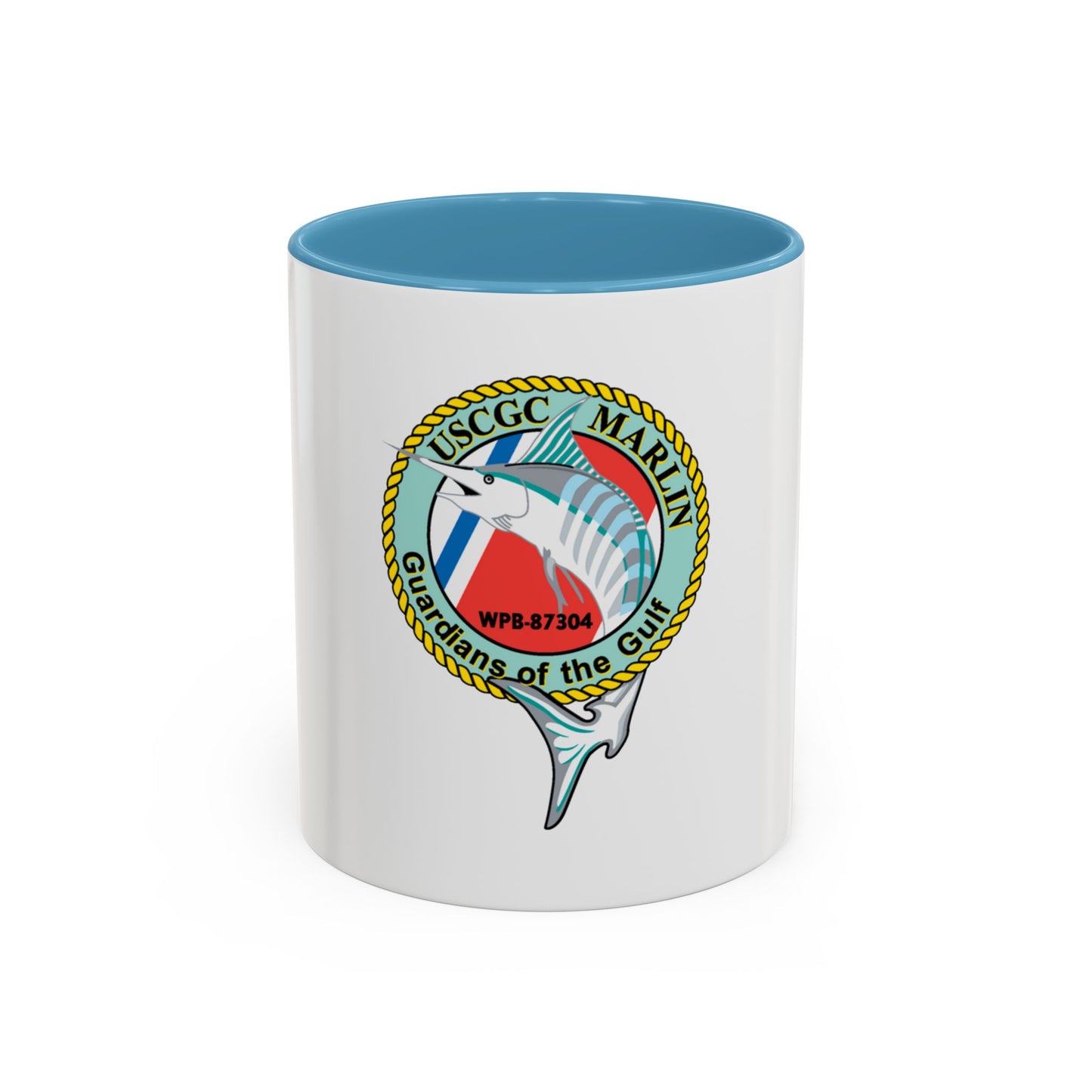 USCG Marlin WPB 87304 (U.S. Coast Guard) Accent Coffee Mug