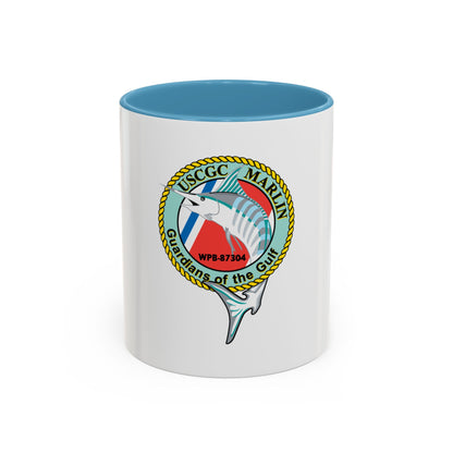 USCG Marlin WPB 87304 (U.S. Coast Guard) Accent Coffee Mug