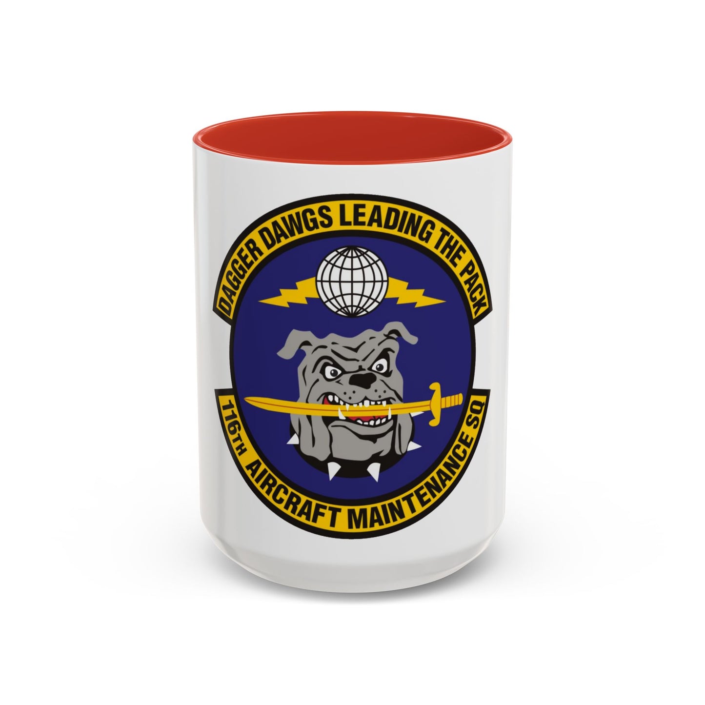 116th Aircraft Maintenance Squadron (U.S. Air Force) Accent Coffee Mug