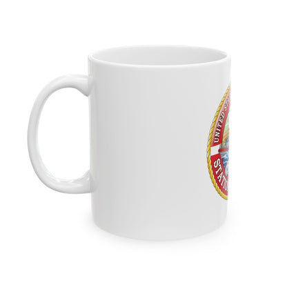 USCG Station Venice (U.S. Coast Guard) White Coffee Mug
