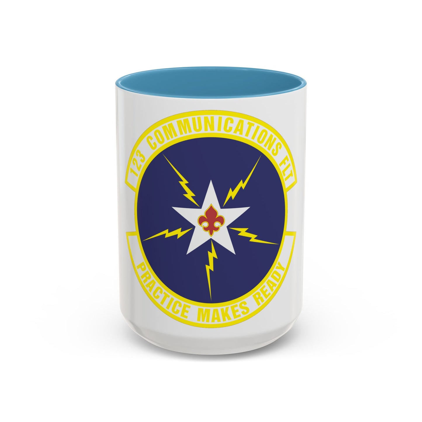 123d Communications Squadron (U.S. Air Force) Accent Coffee Mug