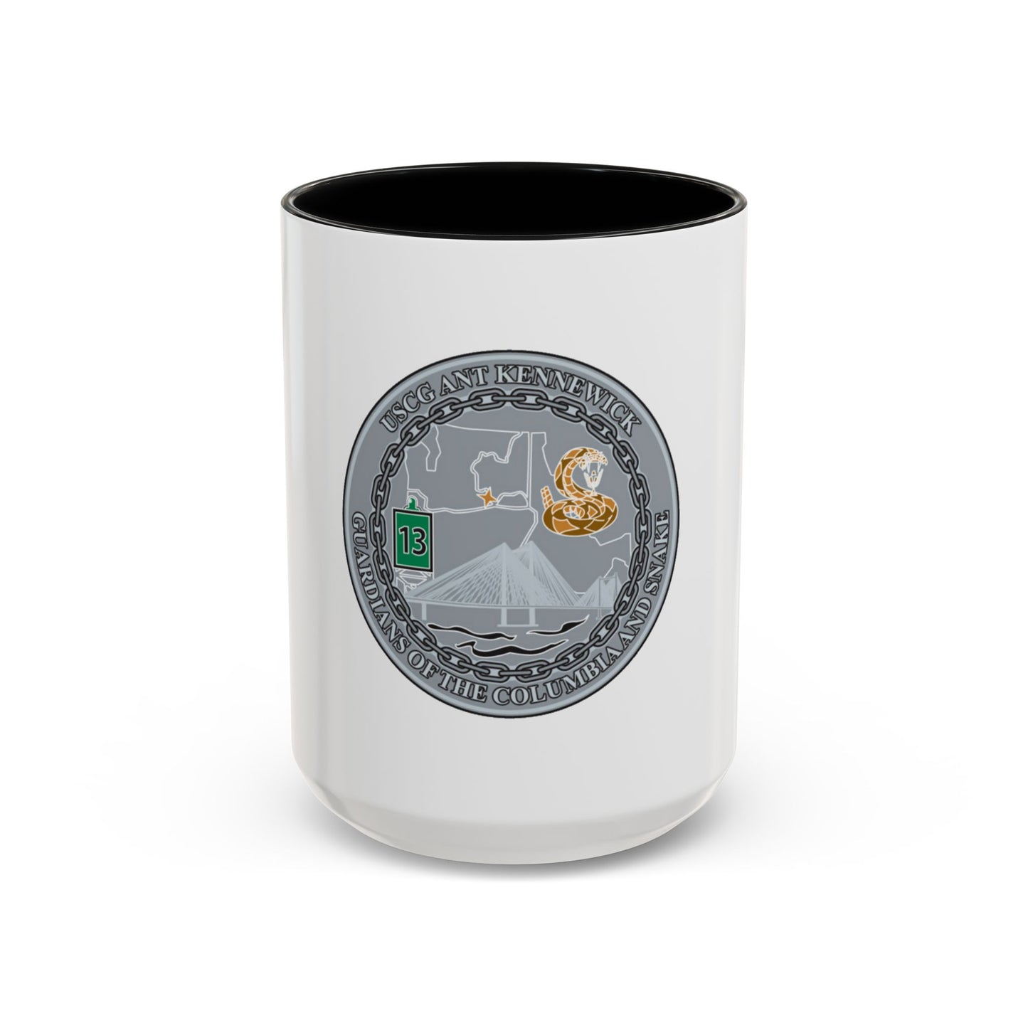USCG ANT Kennewick (U.S. Coast Guard) Accent Coffee Mug
