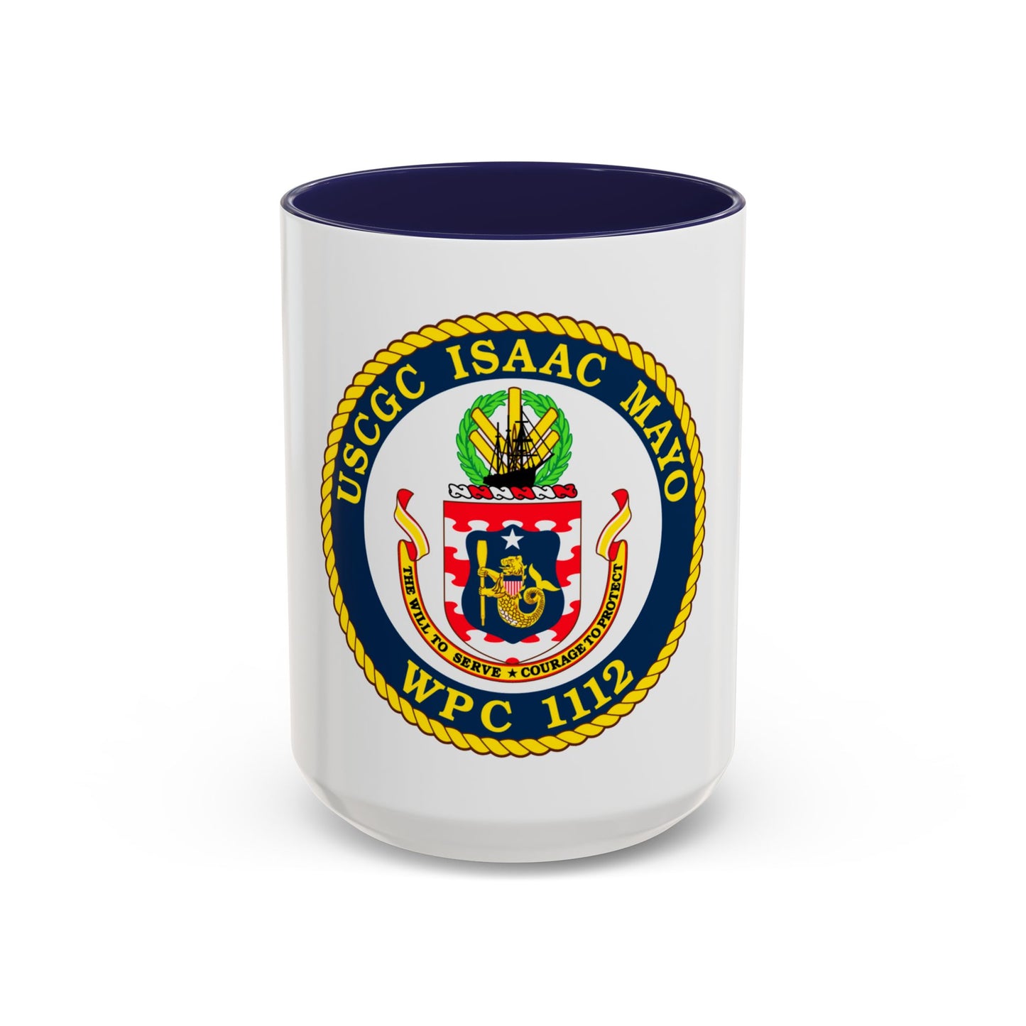 USCGC Isaac Mayo WPC 1112 (U.S. Coast Guard) Accent Coffee Mug