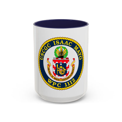 USCGC Isaac Mayo WPC 1112 (U.S. Coast Guard) Accent Coffee Mug