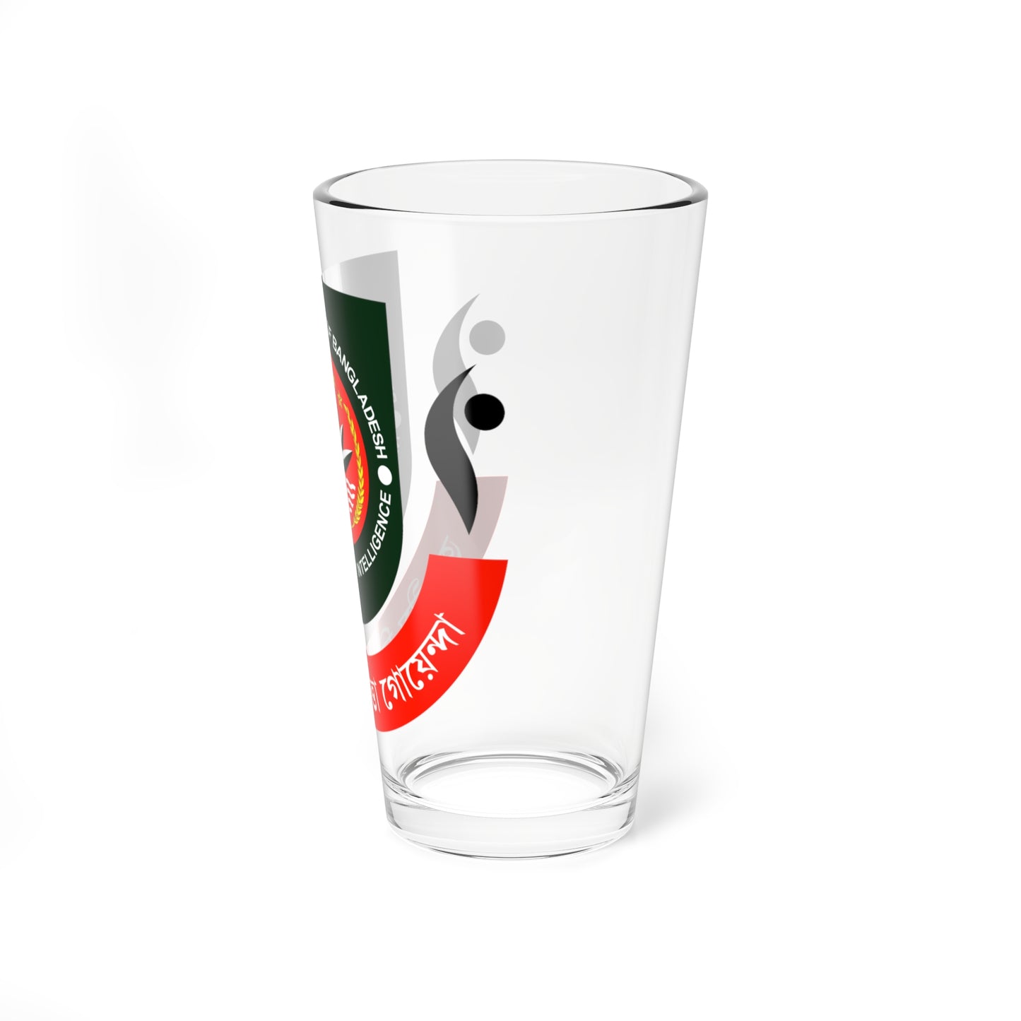Seal of the National Security Intelligence NSI (Bangladesh) (Coat of Arms) Pint Glass 16oz