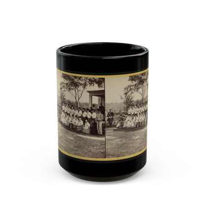 The Home Guard  White Mountain Rangers (1) (U.S. Civil War) Black Coffee Mug
