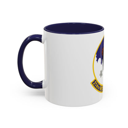 214th Reconnaissance Squadron (U.S. Air Force) Accent Coffee Mug