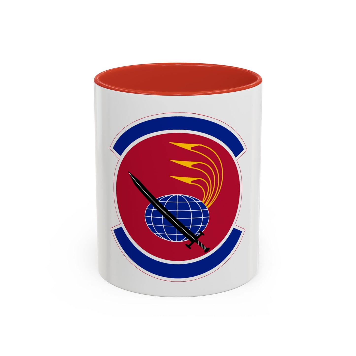 33 Maintenance Squadron AETC (U.S. Air Force) Accent Coffee Mug