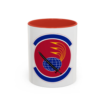 33 Maintenance Squadron AETC (U.S. Air Force) Accent Coffee Mug