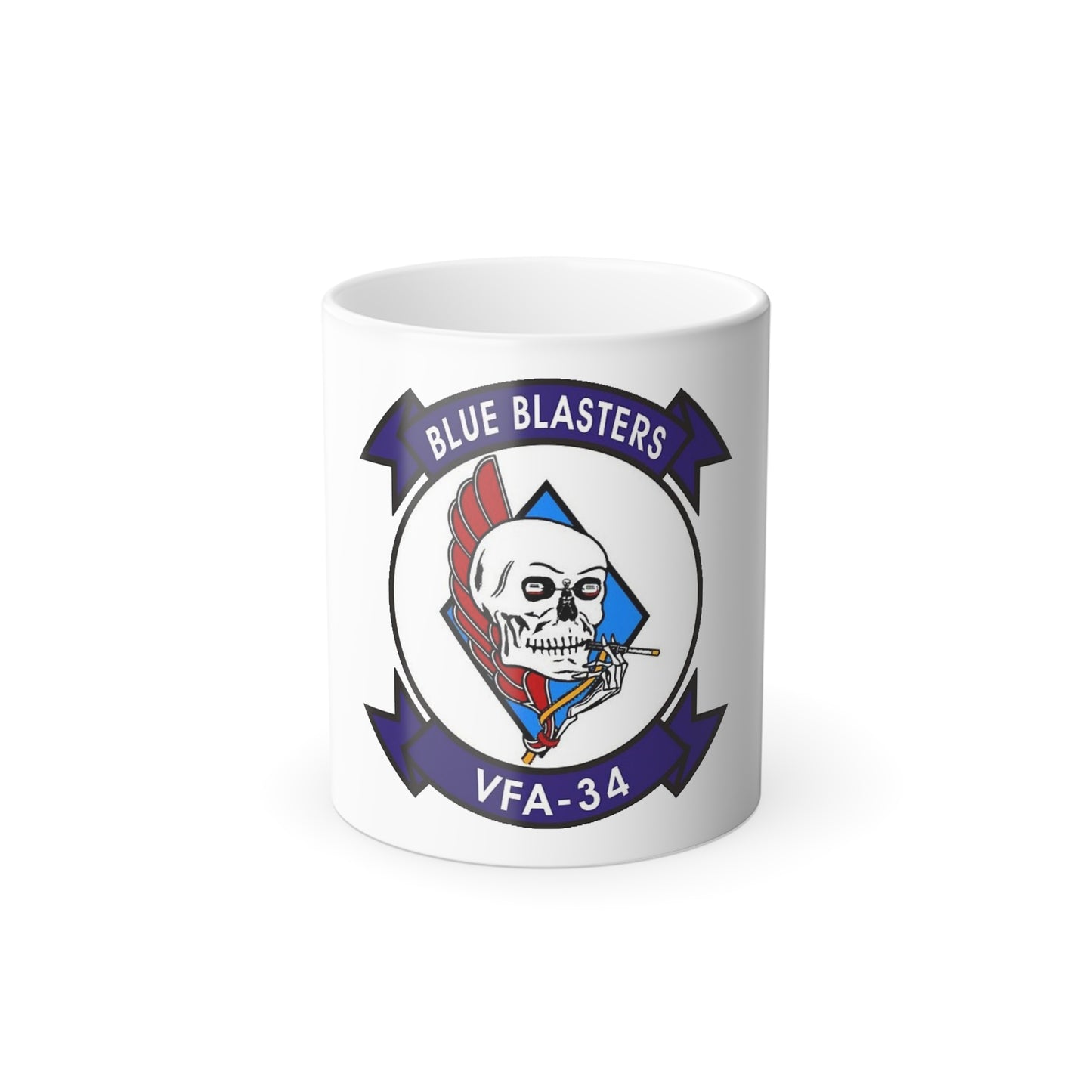 VFA 34 (U.S. Navy) Color Changing Mug 11oz