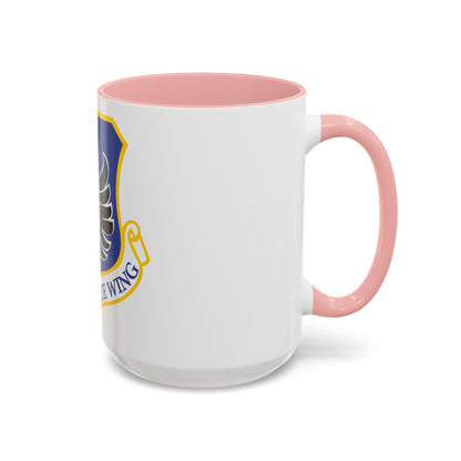 106th Rescue Wing logo 2 (U.S. Air Force) Accent Coffee Mug