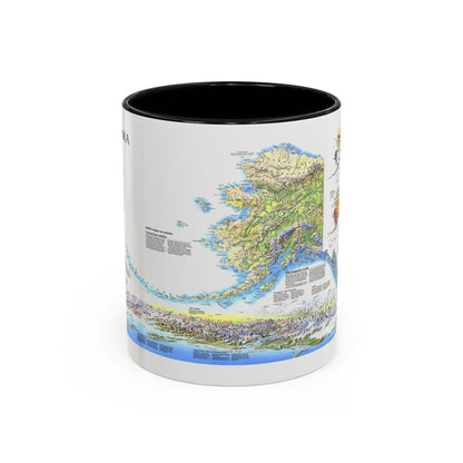Alaska 2 (1994) (Map) Accent Coffee Mug