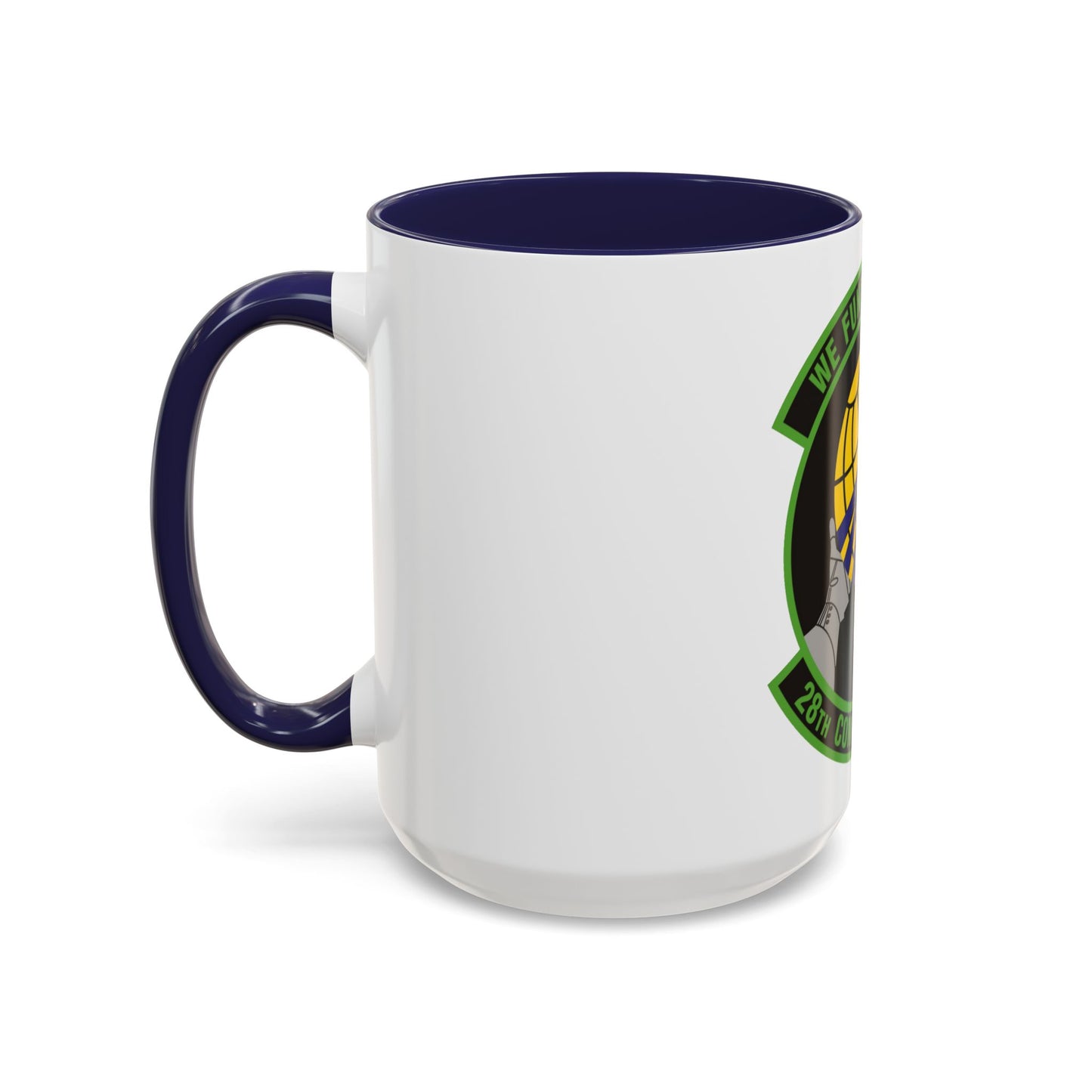 28th Comptroller Squadron (U.S. Air Force) Accent Coffee Mug