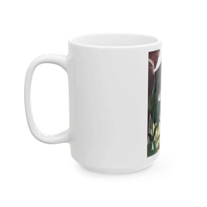 Collier's magazine illustration - White Coffee Mug-Go Mug Yourself