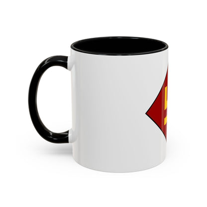 Patch of the 45th Infantry Division 19241939 (U.S. Army) Accent Coffee Mug