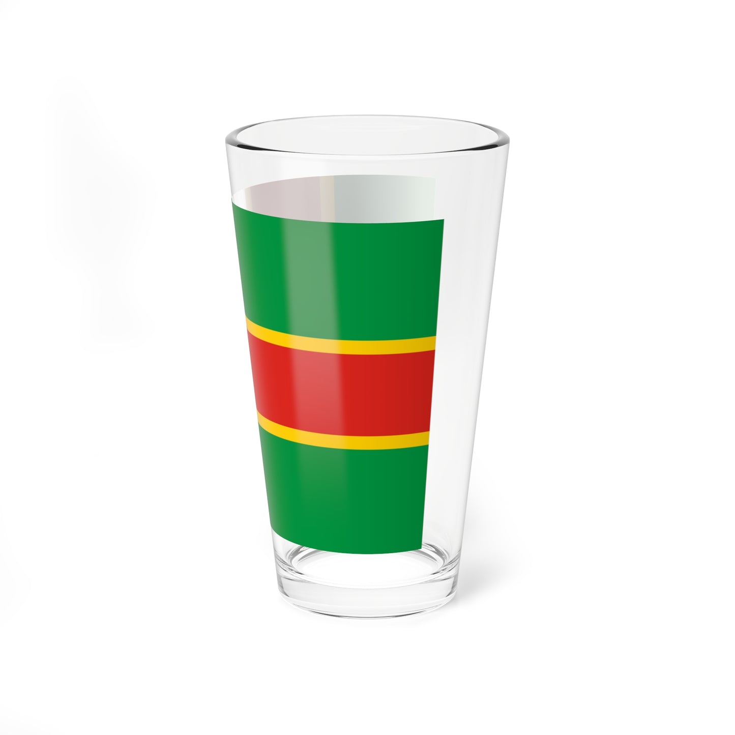 Flag of Likhoslavlsky rayon Tver oblast (Russia) Pint Glass 16oz