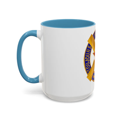 303 Cavalry Regiment USAR (U.S. Army) Accent Coffee Mug