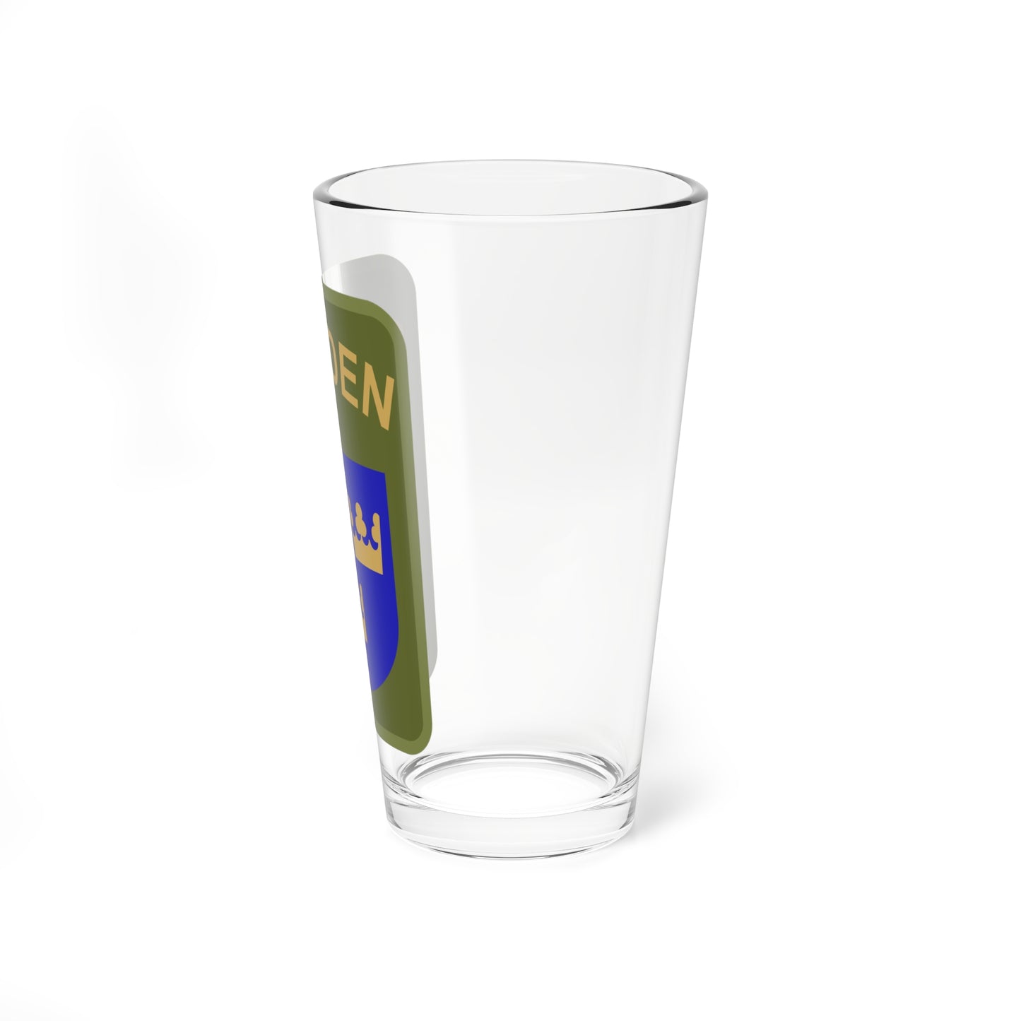 Utlandsstyrkan (Sweden) (Coat of Arms) Pint Glass 16oz