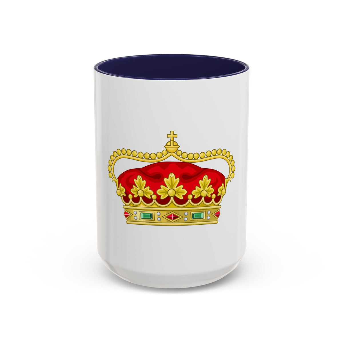 Crown of the Prince of Beira - Accent Coffee Mug