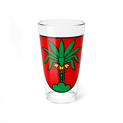 Wappen Hallwil (Switzerland) (Coat of Arms) Pint Glass 16oz
