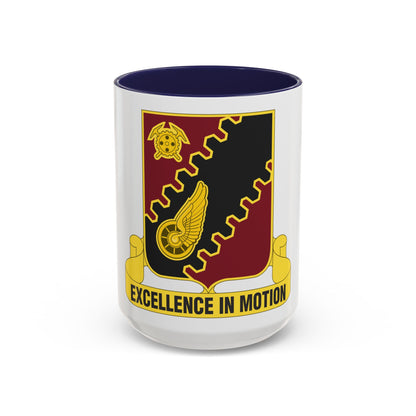 220th Transportation Battalion (U.S. Army) Accent Coffee Mug