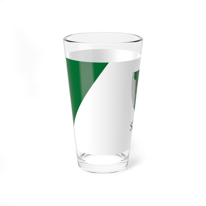 Flag of Szob (Hungary) Pint Glass 16oz
