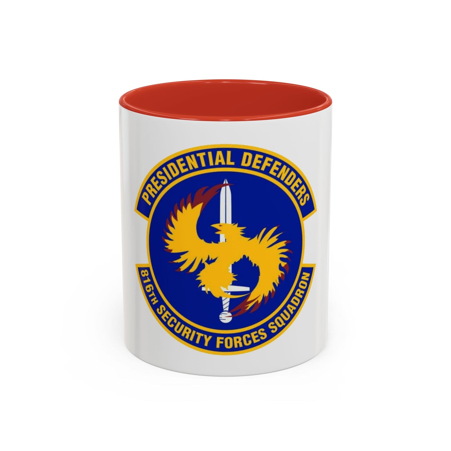 816th Security Forces Squadron (U.S. Air Force) Accent Coffee Mug
