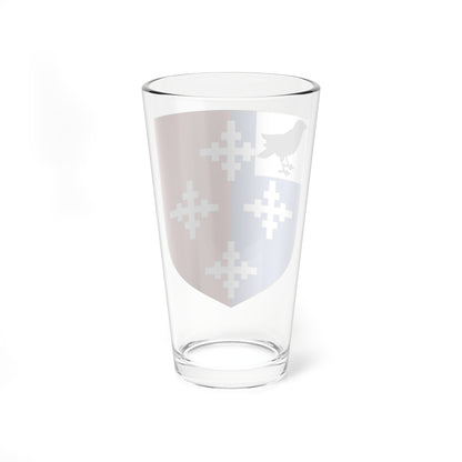 Shield of Christ Church University Canterbury (United Kingdom) (Coat of Arms) Pint Glass 16oz