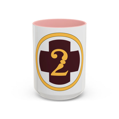 2 Medical Brigade (U.S. Army) Accent Coffee Mug