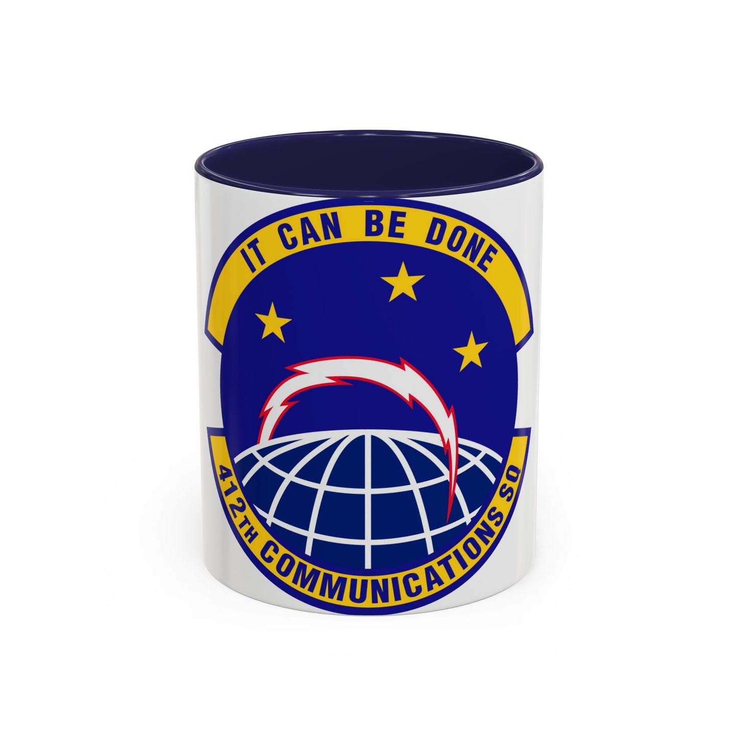 412th Communications Squadron (U.S. Air Force) Accent Coffee Mug